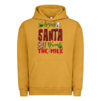 Pigment Peanut Butter sorry santa ı drank the milk Urban Hoodie - MaliasSmallBusiness