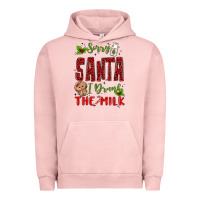 Pigment Salmon sorry santa ı drank the milk Urban Hoodie - MaliasSmallBusiness