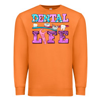 Carrot dental life with teeth Premium Sweatshirt - AdoDesignShop