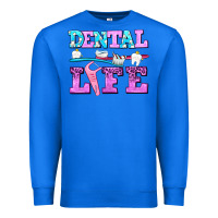 True Royal dental life with teeth Premium Sweatshirt - AdoDesignShop