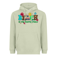 Matcha beach is my happy place Heavyweight Hoodie - AdoDesignShop