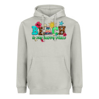Moon Dust beach is my happy place Heavyweight Hoodie - AdoDesignShop