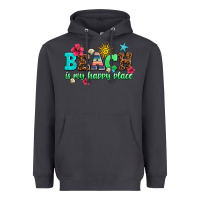 Smoke beach is my happy place Heavyweight Hoodie - AdoDesignShop