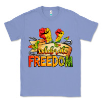 Colony Blue celebrate freedom Classic Tee - Zillion Design Studio