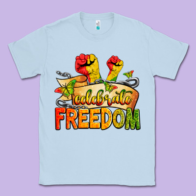 Celebrate Freedom Classic Tee Designed By Zillion Design Studio
