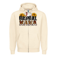 Sandshell baseball nana Zipper Hoodie - HRA Design Shop