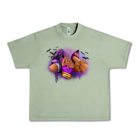 Oil Green Halloween sneaker and heel afro woman Urban Heavy Tee - RanaPortraitStore