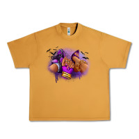Peanut Butter Halloween sneaker and heel afro woman Urban Heavy Tee - RanaPortraitStore