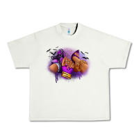 Pistachio Halloween sneaker and heel afro woman Urban Heavy Tee - RanaPortraitStore