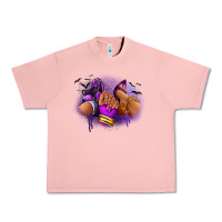 Salmon Halloween sneaker and heel afro woman Urban Heavy Tee - RanaPortraitStore