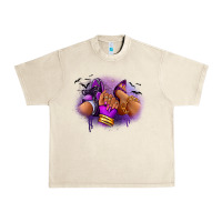 Sandshell Halloween sneaker and heel afro woman Urban Heavy Tee - RanaPortraitStore
