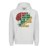 Dove Grey black history honoring the past inspiring the futu Premium Hoodie - MaliasSmallBusiness