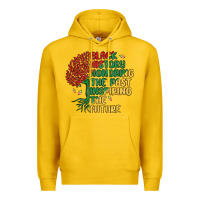 Lemon black history honoring the past inspiring the futu Premium Hoodie - MaliasSmallBusiness