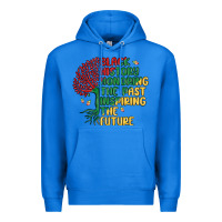 True Royal black history honoring the past inspiring the futu Premium Hoodie - MaliasSmallBusiness