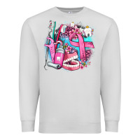 Dove Grey dental elements and cancer with cowhide and leopard Premium Sweatshirt - AdoDesignShop