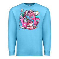 Ocean Blue dental elements and cancer with cowhide and leopard Premium Sweatshirt - AdoDesignShop