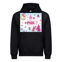 Black dreaming of a pink christmas Urban Hoodie - MaliasSmallBusiness