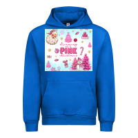 Cobalt dreaming of a pink christmas Urban Hoodie - MaliasSmallBusiness