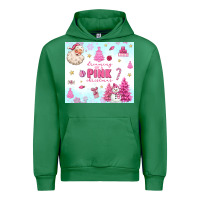 Emerald dreaming of a pink christmas Urban Hoodie - MaliasSmallBusiness