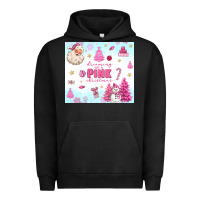 Pigment Black dreaming of a pink christmas Urban Hoodie - MaliasSmallBusiness