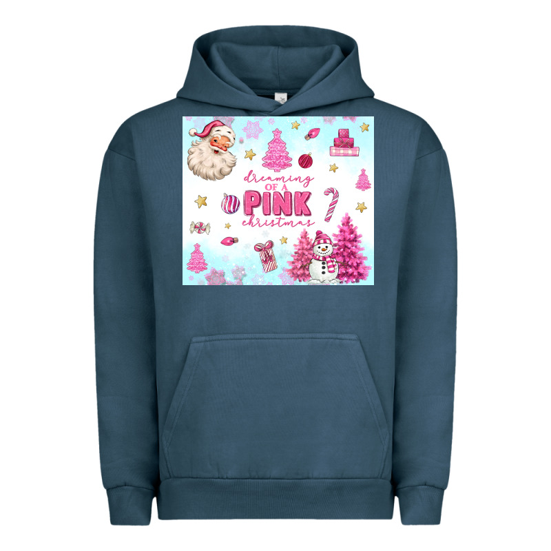 Dreaming Of A Pink Christmas Urban Hoodie by MaliasSmallBusiness | Teevron