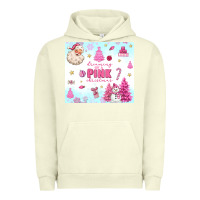 Pigment Pistachio dreaming of a pink christmas Urban Hoodie - MaliasSmallBusiness