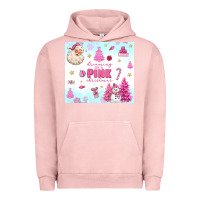 Pigment Salmon dreaming of a pink christmas Urban Hoodie - MaliasSmallBusiness