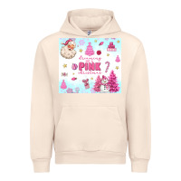 Sandshell dreaming of a pink christmas Urban Hoodie - MaliasSmallBusiness