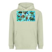 Matcha dinosaurs sippy cup Heavyweight Hoodie - Artiststas