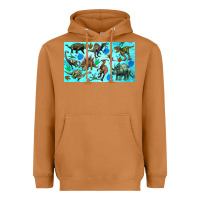 Meerkat dinosaurs sippy cup Heavyweight Hoodie - Artiststas