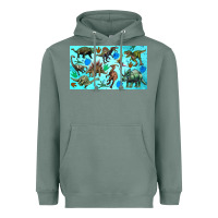 Sage dinosaurs sippy cup Heavyweight Hoodie - Artiststas