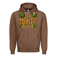 Chestnut The hunt is on Easter Zipper Hoodie - Neo Western