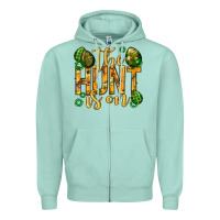 The Hunt Is On Easter Zipper Hoodie | Teevron