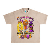 French Oak Hocus pocus i need coffee to focus Urban Heavy Tee - RanaPortraitStore