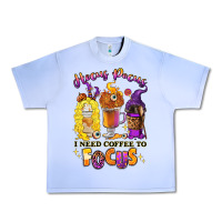 Grape Ice Hocus pocus i need coffee to focus Urban Heavy Tee - RanaPortraitStore