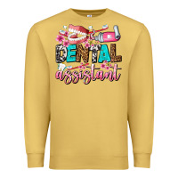Antique Gold dental assistant Premium Sweatshirt - AdoDesignShop