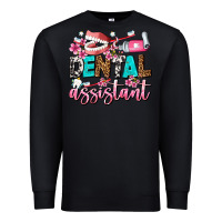 Black dental assistant Premium Sweatshirt - AdoDesignShop