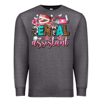 Charcoal Heather dental assistant Premium Sweatshirt - AdoDesignShop