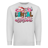 Dove Grey dental assistant Premium Sweatshirt - AdoDesignShop