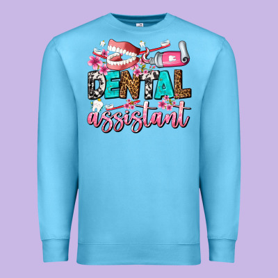 Dental Assistant Premium Sweatshirt Designed By Adodesignshop