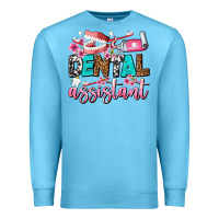 Ocean Blue dental assistant Premium Sweatshirt - AdoDesignShop