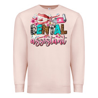 Pale Pink dental assistant Premium Sweatshirt - AdoDesignShop