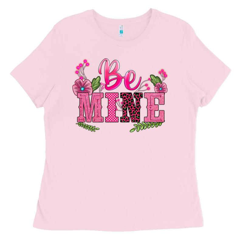 Walentine's Day Be Mine Ladies Tee by BarkalooDesign | Teevron