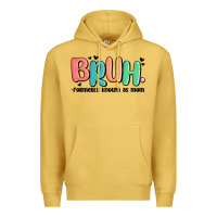 Antique Gold bruh formerly known as mom Premium Hoodie - MaliasSmallBusiness
