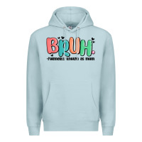 Blue Mist bruh formerly known as mom Premium Hoodie - MaliasSmallBusiness