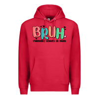 Cardinal bruh formerly known as mom Premium Hoodie - MaliasSmallBusiness