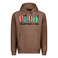Chestnut bruh formerly known as mom Premium Hoodie - MaliasSmallBusiness
