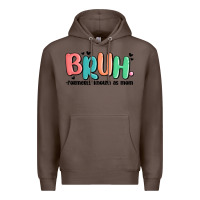 Coffee bruh formerly known as mom Premium Hoodie - MaliasSmallBusiness