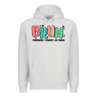 Dove Grey bruh formerly known as mom Premium Hoodie - MaliasSmallBusiness