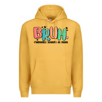 Mustard bruh formerly known as mom Premium Hoodie - MaliasSmallBusiness